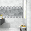 anka kartepe glossy porcelain wall tile installed on bathroom wall anka kartepe glossy porcelain wall tile installed on bathroom wall