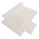 Antalya White French Pattern Set Limestone Tile Antalya White French Pattern Set Limestone Tile