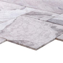 Atlantic Grey Marble Tiles Antique Pattern Sand-Blasted Brushed SKU-KRTAGMAPSBB  Atlantic Grey Marble Tiles Antique Pattern Sand-Blasted Brushed SKU-KRTAGMAPSBB