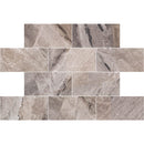 Atlantic Grey Cloudy Floor and Wall Marble Tile Polished Atlantic Grey Cloudy Floor and Wall Marble Tile Polished