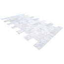 Bianco Carrara White Marble Floor and Wall Tile Polished Bianco Carrara White Marble Floor and Wall Tile Polished