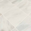 bianco carrara white marble tiles 36x36 polished SKU-20012389 product shot close up view bianco carrara white marble tiles 36x36 polished SKU-20012389 product shot close up view