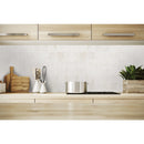 botticino cream super light marble tiles tumbled 6x6 SKU-20012414 installed on kitchen backsplash botticino cream super light marble tiles tumbled 6x6 SKU-20012414 installed on kitchen backsplash