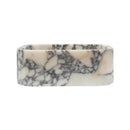 Calacatta Viola Marble Natural Stone Rectangular Sink (W)12" (L)18" (H)6" Calacatta Viola Marble Natural Stone Rectangular Sink (W)12" (L)18" (H)6"