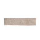 cappuccino beige marble farmhouse rectangular sink SKU CM-B-036-B side view product shot cappuccino beige marble farmhouse rectangular sink SKU CM-B-036-B side view product shot
