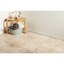 cappuccino marble polished size 12x12 SKU-10085774 installed on room floor cappuccino marble polished size 12x12 SKU-10085774 installed on room floor
