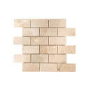 cappucino polished marble mosaics 2x4 SKU-20012347 mesh view cappucino polished marble mosaics 2x4 SKU-20012347 mesh view