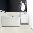 Turkish Carrara White Marble Tile Polished Turkish Carrara White Marble Tile Polished