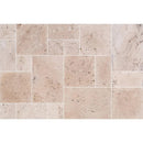 Classic Beige Light Travertine Tiles Antique Pattern Tumbled Classic Beige Light Travertine Tiles Antique Pattern Tumbled