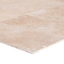 Classic Light Travertine Honed Floor and Wall Tile SKU: CLT08x08HF corner view Classic Light Travertine Honed Floor and Wall Tile SKU: CLT08x08HF corner view