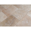 classic rustic beige travertine tile straight honed filled 16x24 SKU-10106303 close angle view classic rustic beige travertine tile straight honed filled 16x24 SKU-10106303 close angle view