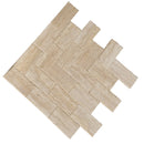 denizli beige vein cut travertine pavers honed chiseled 6x12 SKU-20020074 multi top view denizli beige vein cut travertine pavers honed chiseled 6x12 SKU-20020074 multi top view