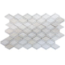 diamond beige marble and dolomit mosaic tile SKU-20024040 multi top view diamond beige marble and dolomit mosaic tile SKU-20024040 multi top view