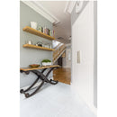 jerusalem bone limestone tile size 12"x24" surface honed SKU-10082943 installed on house hallway jerusalem bone limestone tile size 12"x24" surface honed SKU-10082943 installed on house hallway