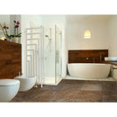 kesir noce rustic travertine tile honed and filled 18x18 SKU-10074422 installed view kesir noce rustic travertine tile honed and filled 18x18 SKU-10074422 installed view