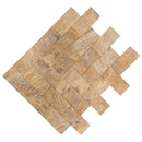 meandros gold yellow travertine pavers surface honed size 12"x12" thickness 1 1/4" edge chiseled SKU-20020072 meandros gold yellow travertine pavers surface honed size 12"x12" thickness 1 1/4" edge chiseled SKU-20020072