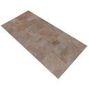 meandros walnut antique pattern set travertine tile SKU-10061703 angle view meandros walnut antique pattern set travertine tile SKU-10061703 angle view