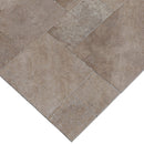 meandros walnut antique pattern set travertine tile SKU-10061703 corner view meandros walnut antique pattern set travertine tile SKU-10061703 corner view