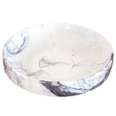 new york marble natural stone above counter sink polished SKU NTRVS23 Size (D):15.5" (H):4.5"  perspective view product shot new york marble natural stone above counter sink polished SKU NTRVS23 Size (D):15.5" (H):4.5"  perspective view product shot