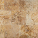 Oasis Gold Travertine Tile 12"x12" top view Oasis Gold Travertine Tile 12"x12" top view