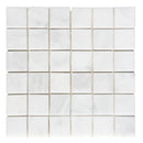 pamukkale white polished marble mosaics 2x2 SKU-20020057 mesh view pamukkale white polished marble mosaics 2x2 SKU-20020057 mesh view