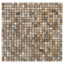 philadelphia tumbled travertine mosaic tile 1x1 SKU-20012340 top view philadelphia tumbled travertine mosaic tile 1x1 SKU-20012340 top view