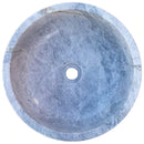 Natural Stone Sirius Silver Marble Vessel Sink Polished (D)16" (H)6" Natural Stone Sirius Silver Marble Vessel Sink Polished (D)16" (H)6"