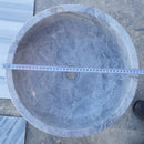 Natural Stone Sirius Silver Marble Vessel Sink Polished (D)16" (H)6" Natural Stone Sirius Silver Marble Vessel Sink Polished (D)16" (H)6"
