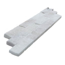 split face turkish carrara marble stacked stone ledger panel 6x24 SKU-20012461 product shot  split face turkish carrara marble stacked stone ledger panel 6x24 SKU-20012461 product shot