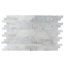 split face turkish carrara marble stacked stone ledger panel 6x24 SKU-20012461 product shot top view split face turkish carrara marble stacked stone ledger panel 6x24 SKU-20012461 product shot top view