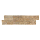 volcano travertine split face stone siding mosaic tile mesh size 6x24-SKU-20012454 mesh view volcano travertine split face stone siding mosaic tile mesh size 6x24-SKU-20012454 mesh view