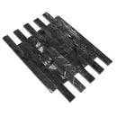 toros black marble split face stone siding 2x12 SKU-60012222 product shot angle view toros black marble split face stone siding 2x12 SKU-60012222 product shot angle view