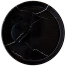 Toros Black Natural Stone Marble Artistic Vessel Sink Polished (D)17.5" (H)6" Toros Black Natural Stone Marble Artistic Vessel Sink Polished (D)17.5" (H)6"