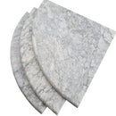 Vogue gray shower corner shelf 9 inch SKU-HSSSVG901 angle view Vogue gray shower corner shelf 9 inch SKU-HSSSVG901 angle view