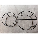 Carrara White Marble Nesting Coffee Table Round Set of 2 Carrara White Marble Nesting Coffee Table Round Set of 2