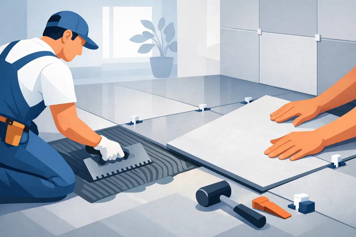 How to Install Large Format Tile Right