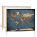 World Map Canvas Wall Art Canvas Print by MyGreatCanvas | Canvas Wall Art Prints | Photo Prints & Wall Decor