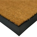 Custom Sized Vinyl Back Natural Coco Coir Entrance Mats