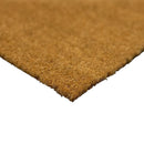 Custom Sized Vinyl Back Natural Coco Coir Entrance Mats