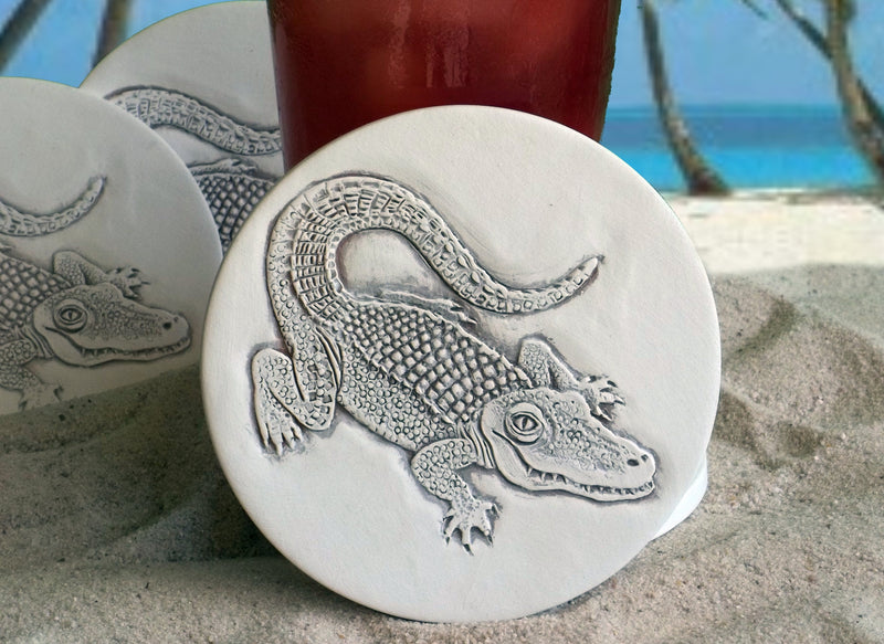 Alligator Drink Coasters, photo 2 of 8