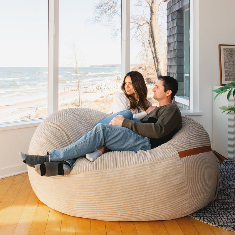 Fuf® 6.5Ft Foam Bean Bag