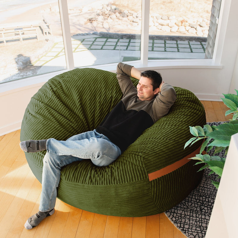 Fuf® 6.5Ft Foam Bean Bag