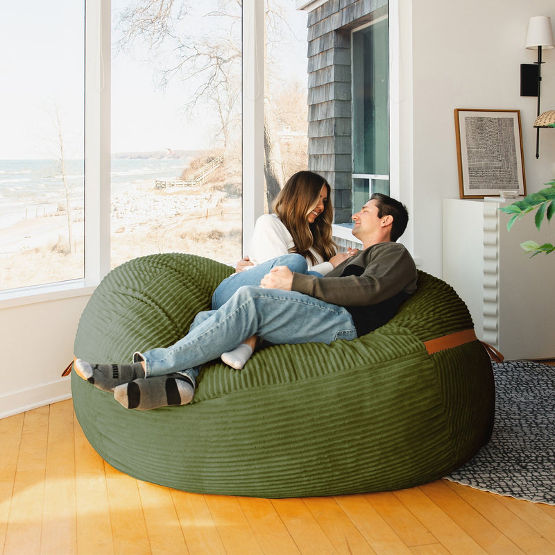 Fuf® 6.5Ft Foam Bean Bag