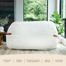 Fuf® 6.5Ft Foam Bean Bag