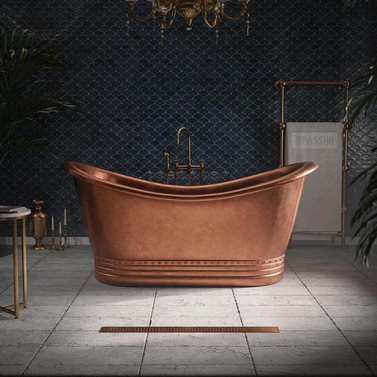 Traditional Copper Bathtub