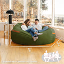 Fuf® 7Ft Oversized Foam Bean Bag