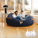 Fuf® 7Ft Oversized Foam Bean Bag