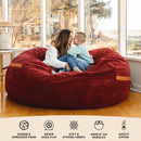 Fuf® 7Ft Oversized Foam Bean Bag