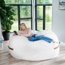 Fuf® 7Ft Oversized Foam Bean Bag