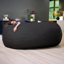 Fuf® 7Ft Oversized Foam Bean Bag